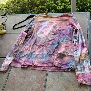 Tie-Dye Long Sleeve Tee - Multi Color